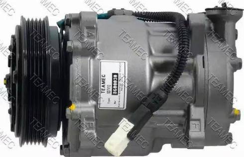 Teamec 8600030 - Компресор, климатизация vvparts.bg