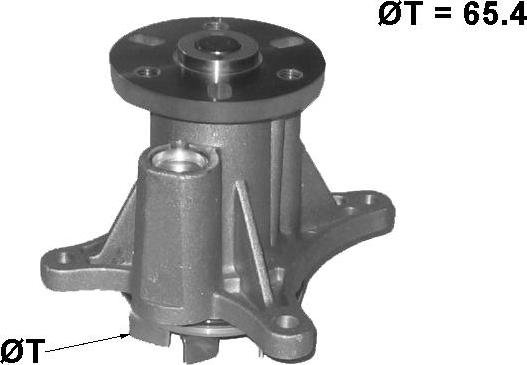 TECDRIVE TPAE0098 - Водна помпа vvparts.bg