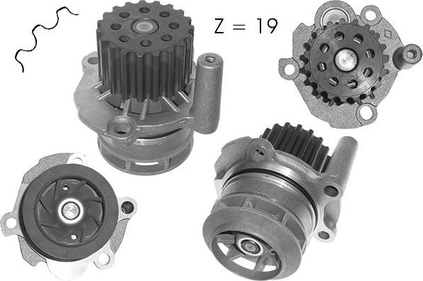 TECDRIVE TPAE0008 - Водна помпа vvparts.bg