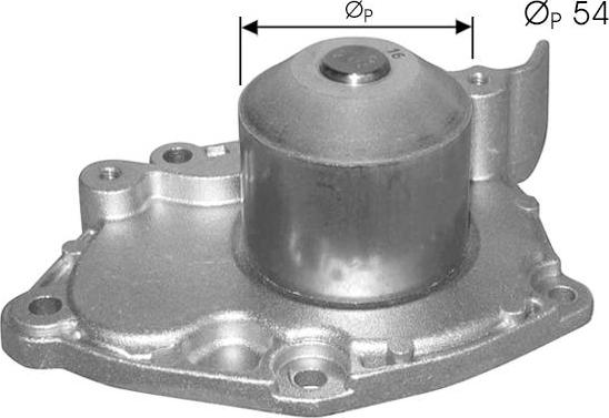 TECDRIVE TPAE0026 - Водна помпа vvparts.bg