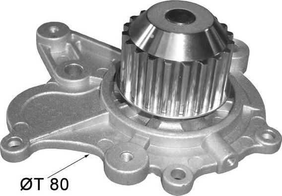 TECDRIVE TPAE0074 - Водна помпа vvparts.bg