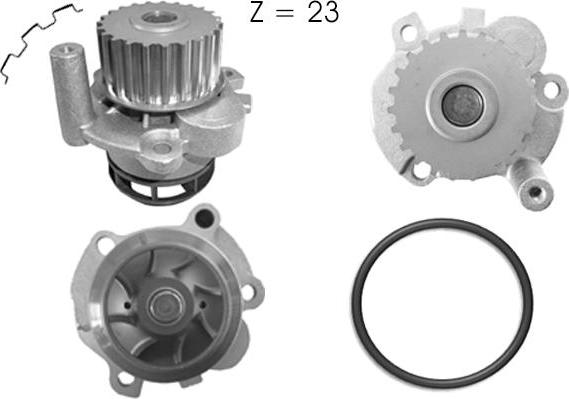 TECDRIVE TPAE0138 - Водна помпа vvparts.bg