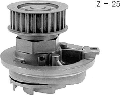 TECDRIVE TPAE0338 - Водна помпа vvparts.bg