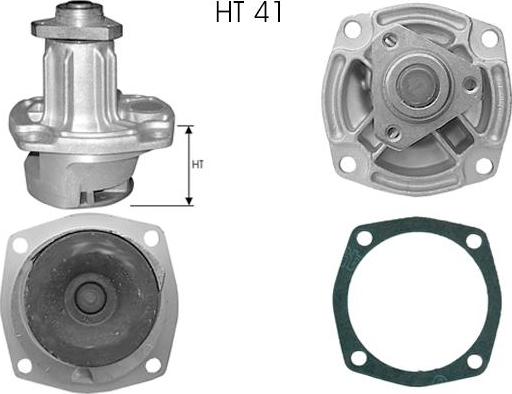 TECDRIVE TPAE0260 - Водна помпа vvparts.bg