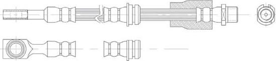 Technika 46415 - Спирачен маркуч vvparts.bg