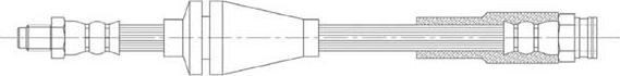 Technika 42716A - Спирачен маркуч vvparts.bg