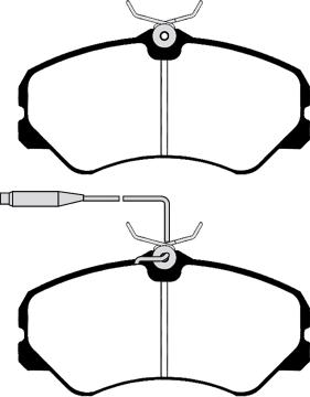 HELLA T5039 - Комплект спирачно феродо, дискови спирачки vvparts.bg