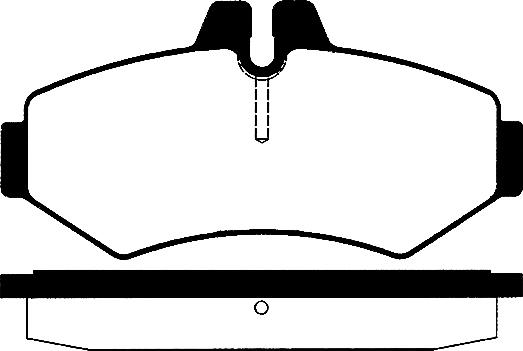 Ferodo FSL1306 - Комплект спирачно феродо, дискови спирачки vvparts.bg