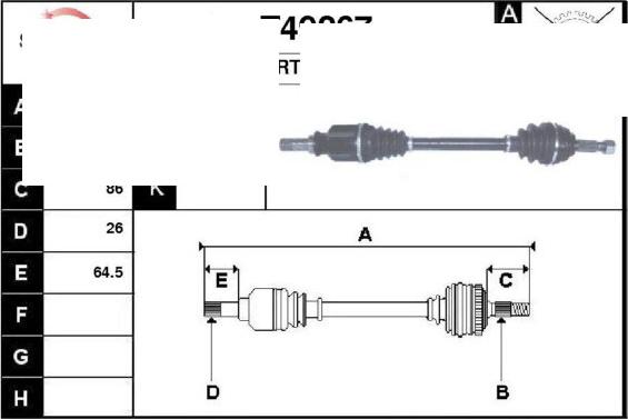 Technika 38267 - Полуоска vvparts.bg