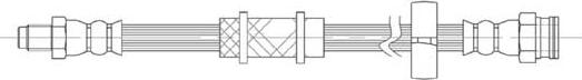 Technika 29259A - Спирачен маркуч vvparts.bg