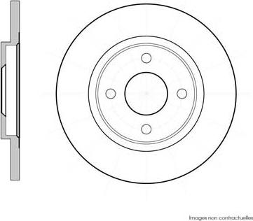 Technika 755100 - Спирачен диск vvparts.bg