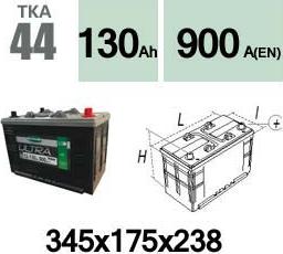 Technika TKA44 - Стартов акумулатор vvparts.bg