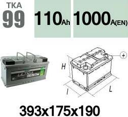 Technika TKA99 - Стартов акумулатор vvparts.bg