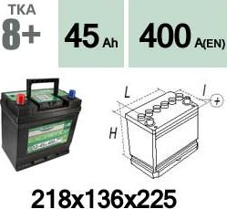 Technika TKA8+ - Стартов акумулатор vvparts.bg