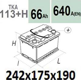 Technika TKA113+H - Стартов акумулатор vvparts.bg