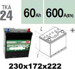 Technika TKA24 - Стартов акумулатор vvparts.bg