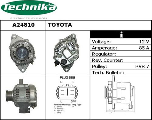 Technika A24810 - Генератор vvparts.bg