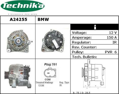 Technika A24255 - Генератор vvparts.bg