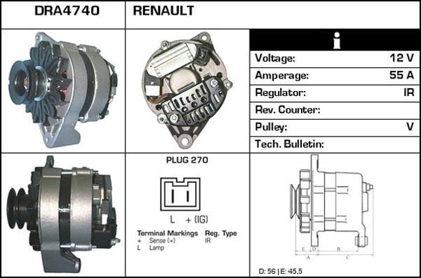 Technika A20861 - Генератор vvparts.bg