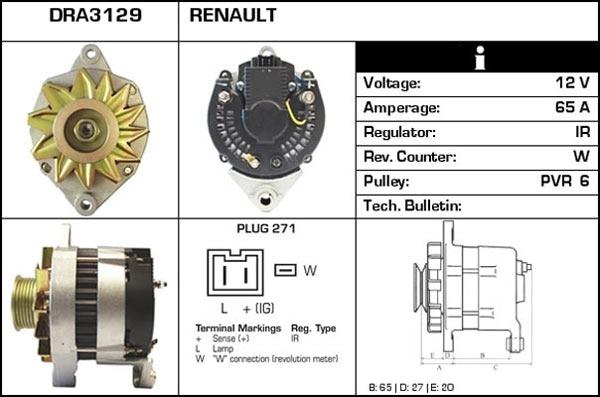 Technika A21708 - Генератор vvparts.bg