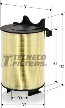 Tecneco Filters AR9800 - Въздушен филтър vvparts.bg