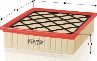 Tecneco Filters AR10879PM-S - Въздушен филтър vvparts.bg