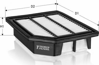 Tecneco Filters AR5431PM-J - Въздушен филтър vvparts.bg