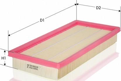 Tecneco Filters AR148PM - Въздушен филтър vvparts.bg