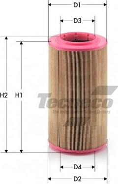 Tecneco Filters AR13490-I - Въздушен филтър vvparts.bg