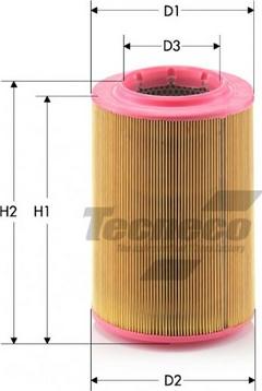 Tecneco Filters AR790 - Въздушен филтър vvparts.bg