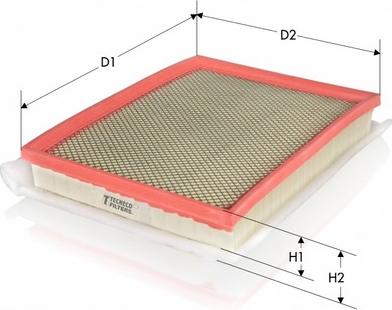 Tecneco Filters AR264/1PM-S - Въздушен филтър vvparts.bg