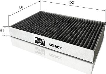 Tecneco Filters CK1307C - Филтър купе (поленов филтър) vvparts.bg