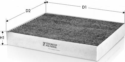 Tecneco Filters CK28001-C - Филтър купе (поленов филтър) vvparts.bg