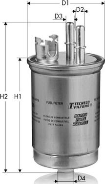 Tecneco Filters GS9452 - Горивен филтър vvparts.bg