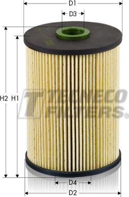 Tecneco Filters GS0936/1-E - Горивен филтър vvparts.bg