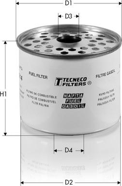 Tecneco Filters GS014 - Горивен филтър vvparts.bg