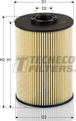 Tecneco Filters GS0927-E - Горивен филтър vvparts.bg