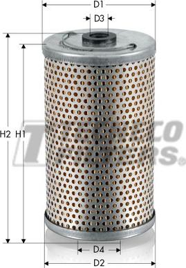 Tecneco Filters GS01274 - Горивен филтър vvparts.bg