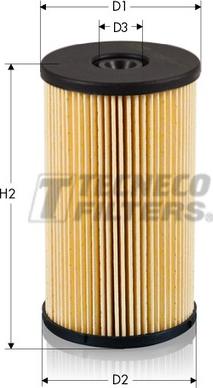 Tecneco Filters GS0825-E - Горивен филтър vvparts.bg