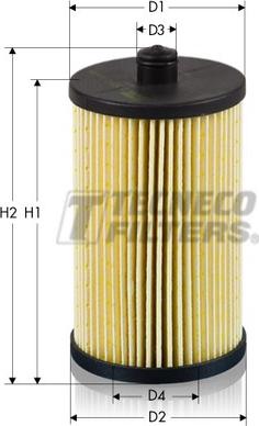 Tecneco Filters GS0309-E - Горивен филтър vvparts.bg