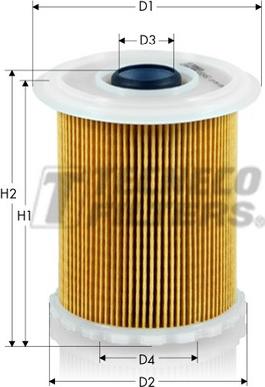 Tecneco Filters GS0300 - Горивен филтър vvparts.bg