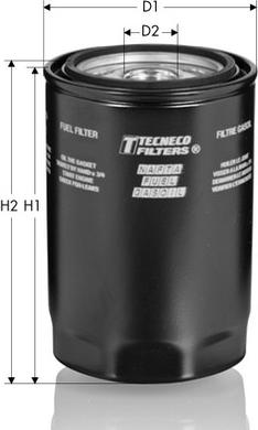 Tecneco Filters GS201 - Горивен филтър vvparts.bg