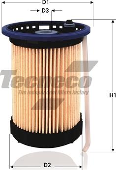 Tecneco Filters GS2087E - Горивен филтър vvparts.bg