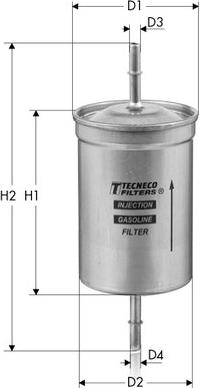 Tecneco Filters IN99 - Горивен филтър vvparts.bg