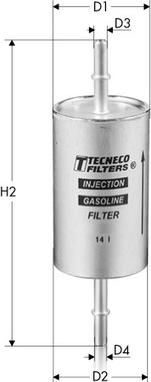 Tecneco Filters IN9839 - Горивен филтър vvparts.bg