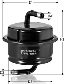 Tecneco Filters IN61 - Горивен филтър vvparts.bg