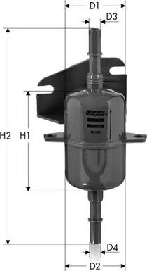 Tecneco Filters IN29 - Горивен филтър vvparts.bg