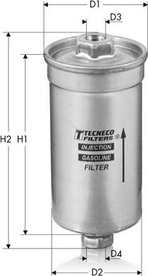 Tecneco Filters IN5 - Горивен филтър vvparts.bg