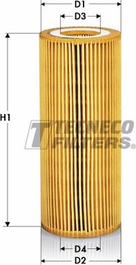 Tecneco Filters OL09496-E - Маслен филтър vvparts.bg