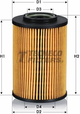 Tecneco Filters OL010473-E - Маслен филтър vvparts.bg